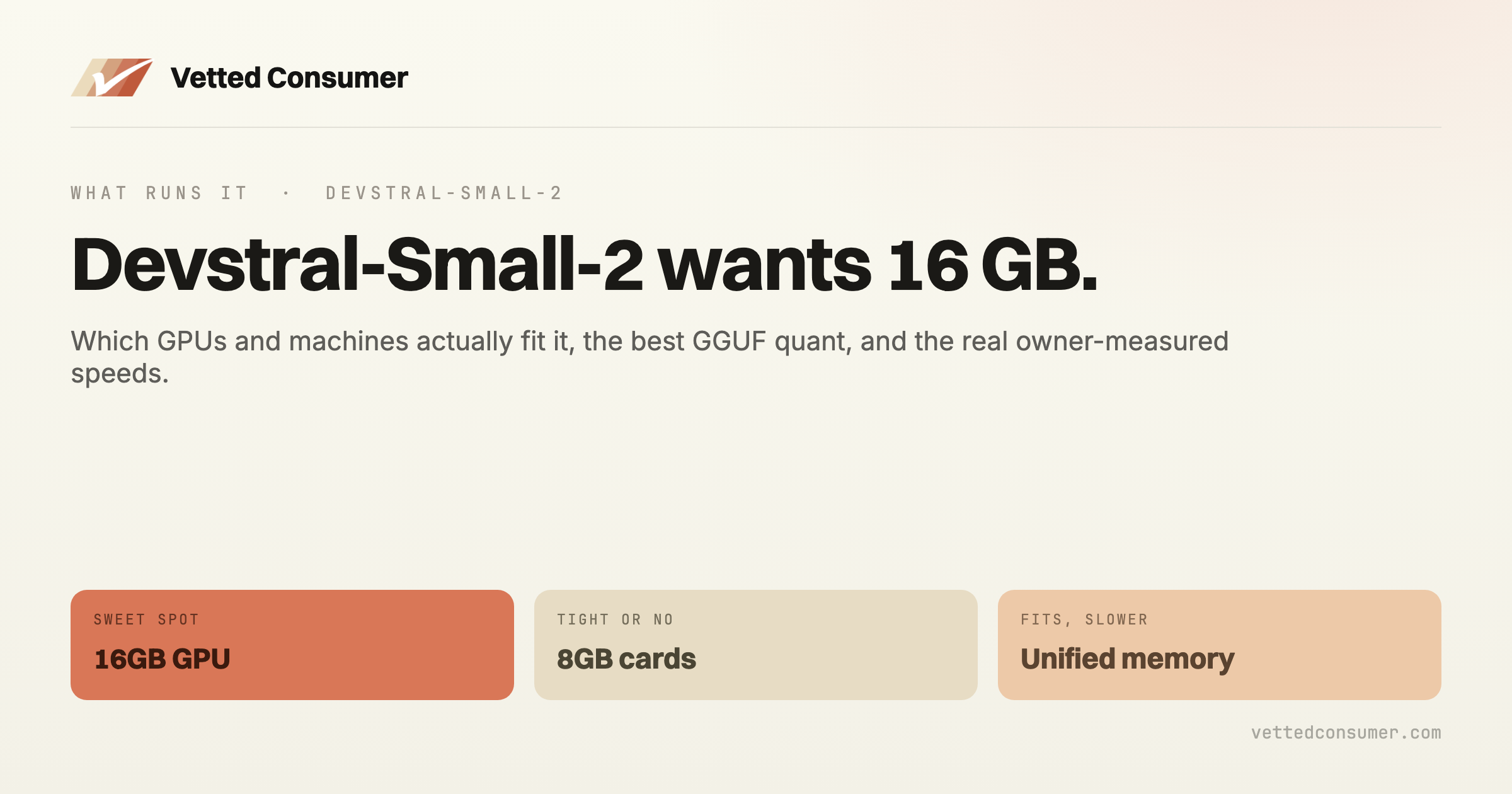 Devstral-Small-2 Hardware Requirements: What Runs It Locally, and How Fast