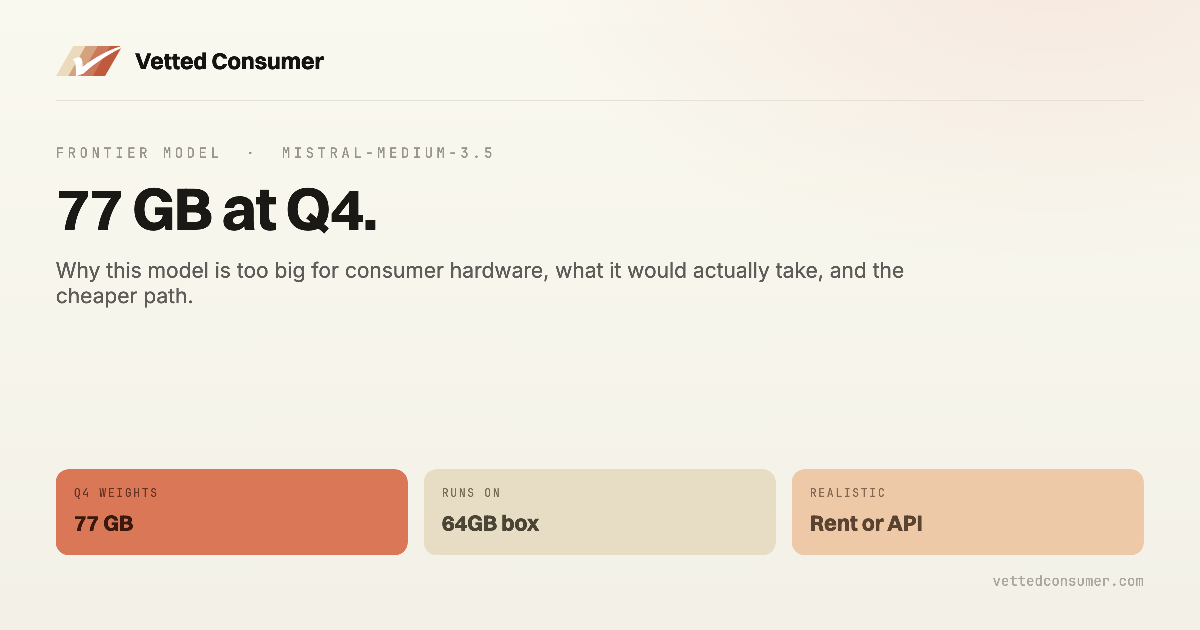 Mistral-Medium-3.5 Hardware Requirements: Can You Run It Locally?