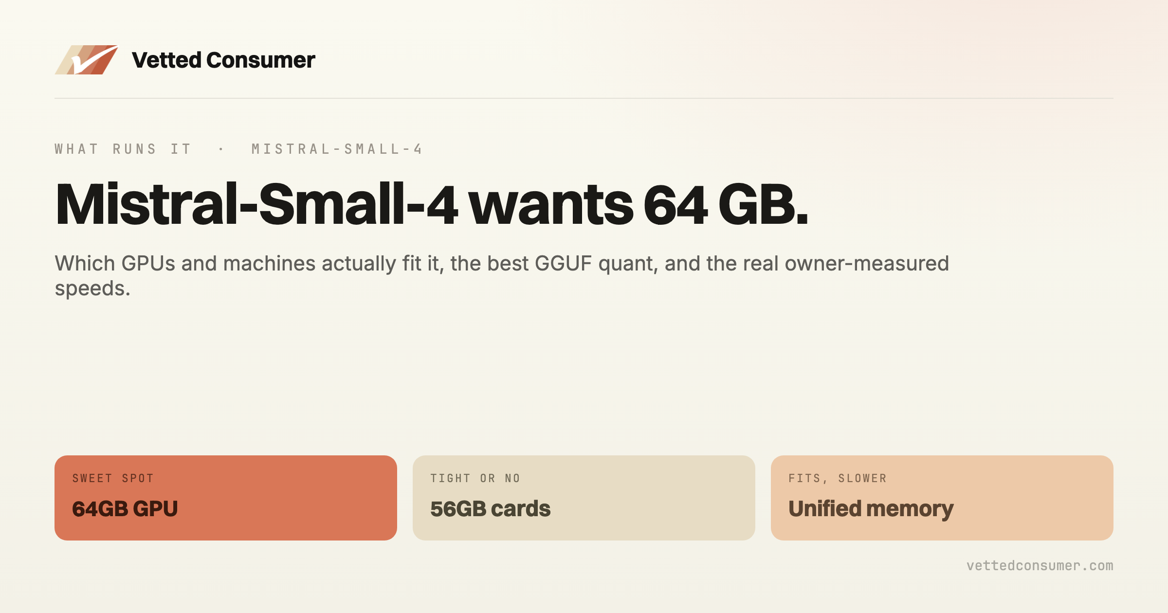 Mistral-Small-4 Hardware Requirements: What Runs It Locally, and How Fast