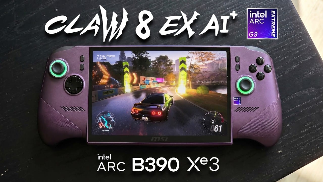 Intel Built a Chip Just for Handhelds — First Look at the MSI Claw 8 EX AI+