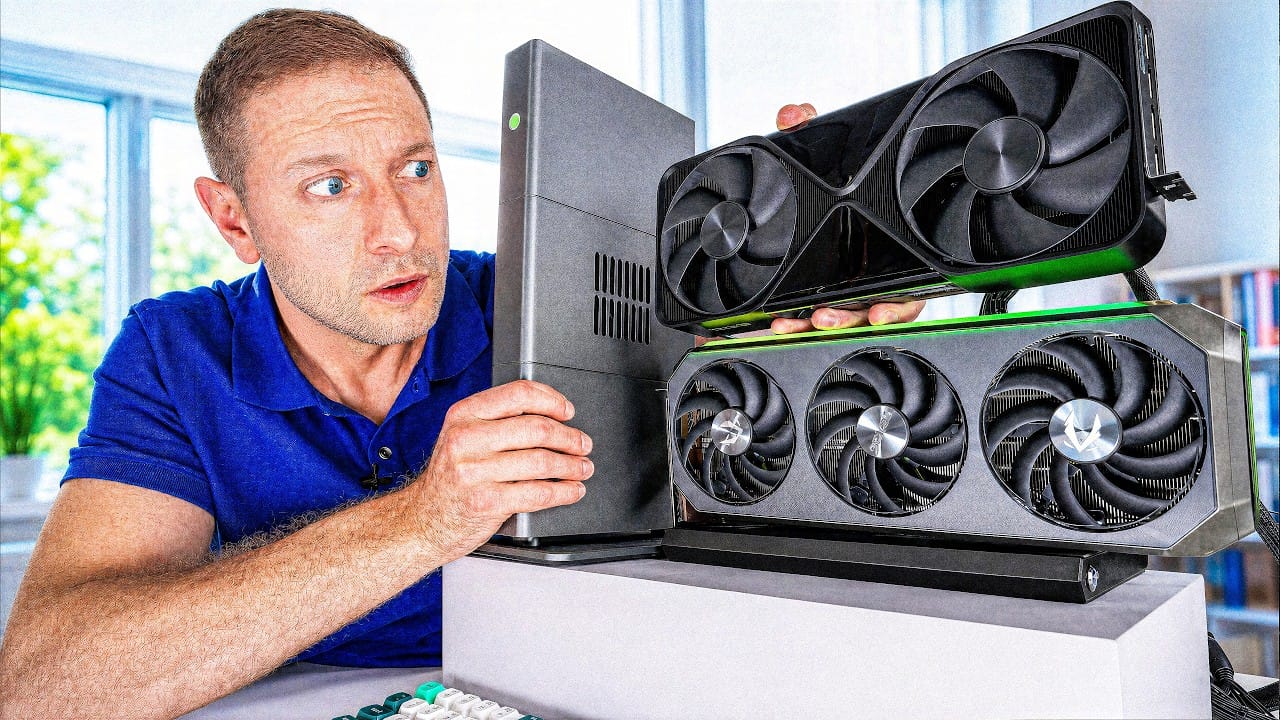 AZisk Bolted an RTX Pro 6000 Onto a Strix Halo and Ran a 122B Model Across NVIDIA and AMD at Once